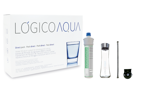 Filtro de agua Lgico Aqua pack direct