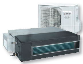 Climatizador Split Conductos Inverter Kosner