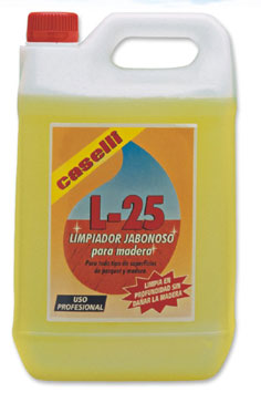 L-25 Limpiador jabonoso de madera