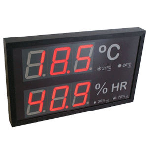 PANEL VHT4510 Indicador indoor temperatura humedad