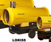 Calefactor a gasoil de combustin indirecta LOKI55